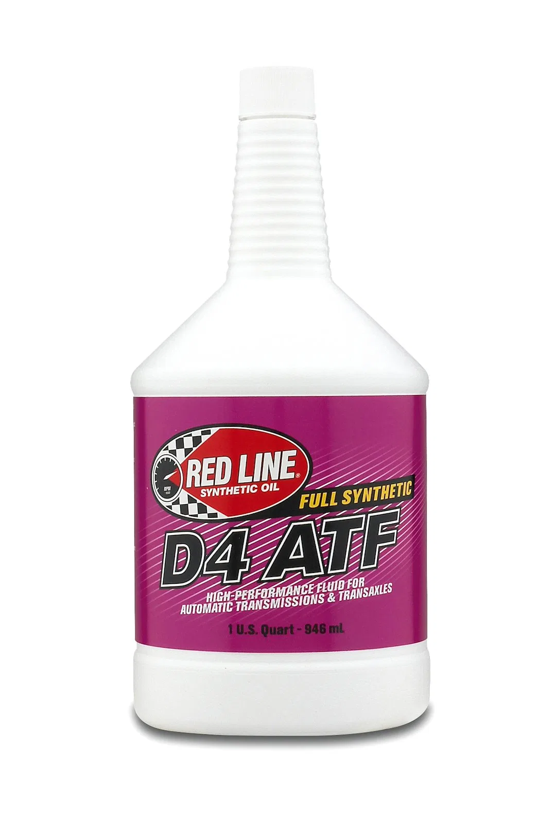 30504 – RED LINE Auto Trans Fluid, D4 ATF Full Synthetic 1 Quart Bottle Single